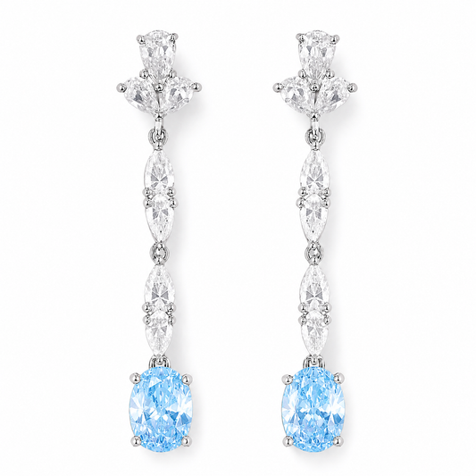 Colored Princess Earrings