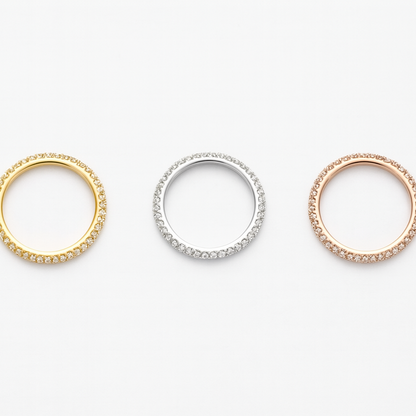 Straight Triple Deck Rings