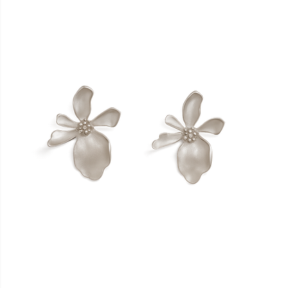 Iris Flower Earrings