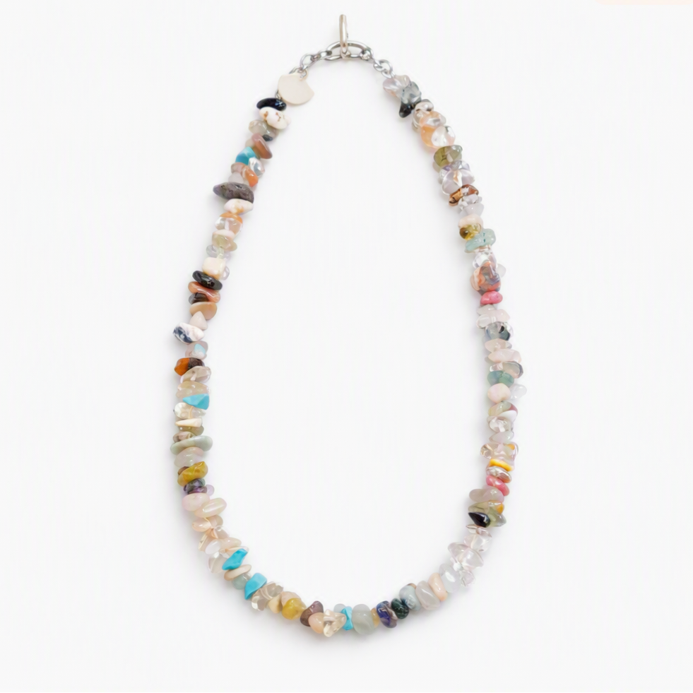 Mixed Semi-precious Stone Necklace