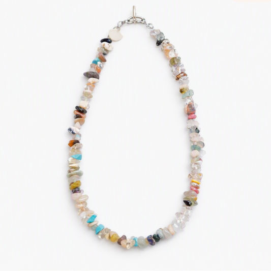 Mixed Semi-precious Stone Necklace