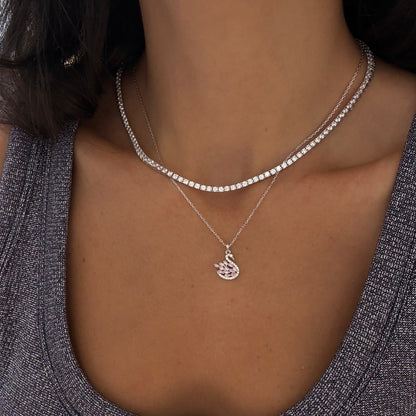 Swan Necklace