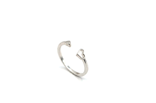 Double Heart Ring