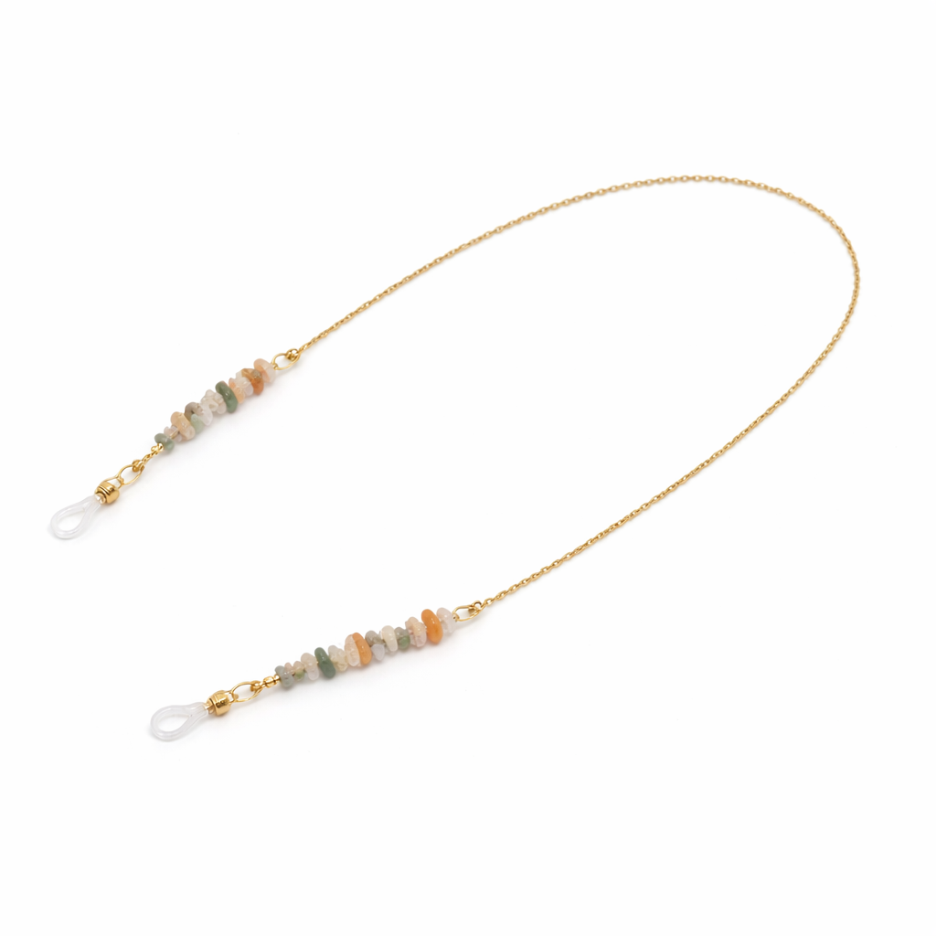 Tourmaline Stones Eyeglass Chain