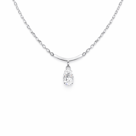 Oval Swarovski Necklace