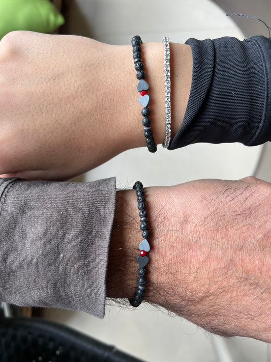 His and Hers Volcano bracelet