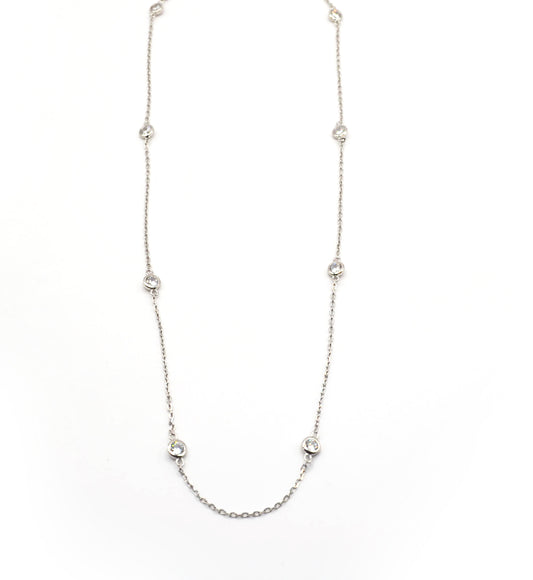 Gem Silver Chain