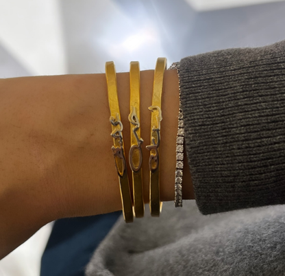 Minimalist "لبنان" Bangle