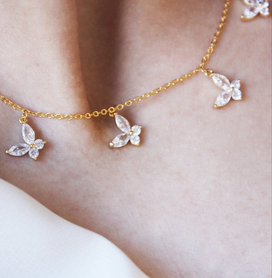 Butterfly Charms Necklace