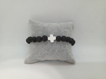 Chunky Cross Bracelet