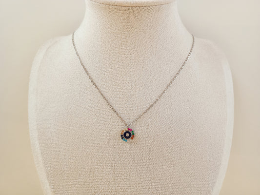 Colorful Eye Necklace