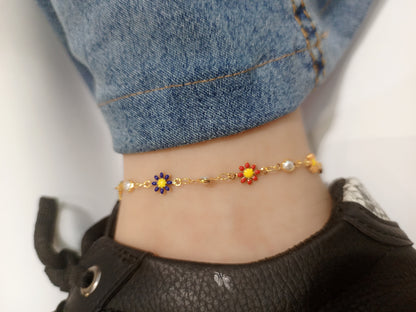 Marguerite Anklet