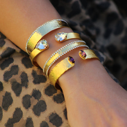 Chunky Marquise Bangle