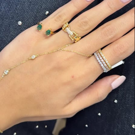 Chain With Zircon Sequence Ring