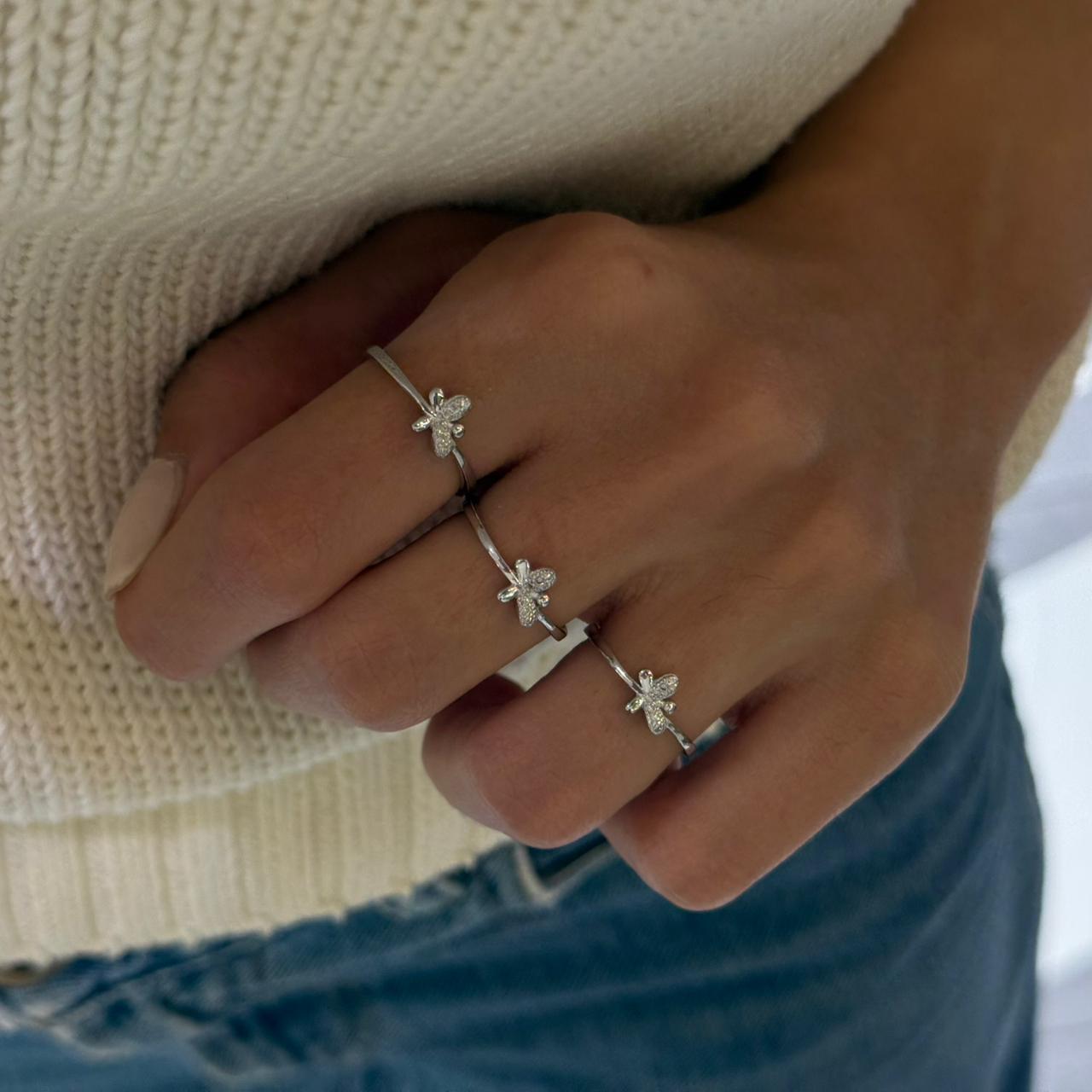 Tiny Butterfly Ring
