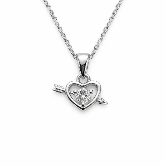 Small Plain Heart Necklace