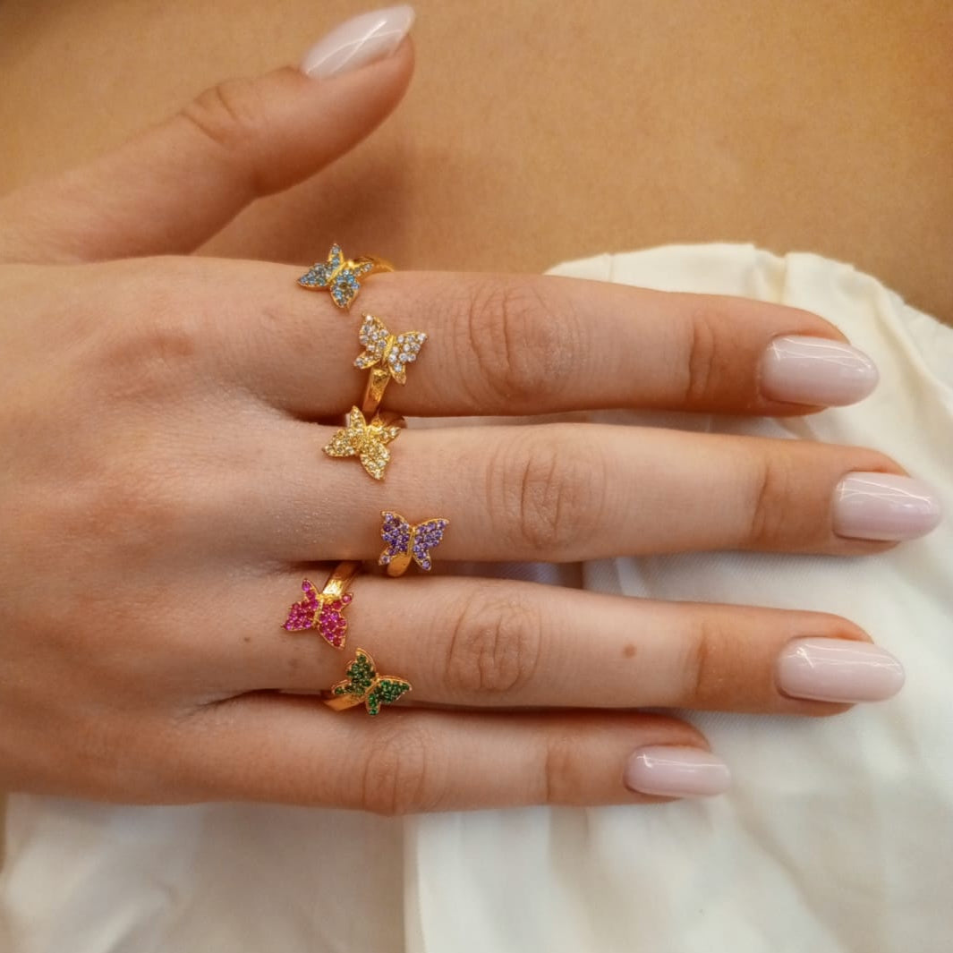 Butterfly Bliss Rings