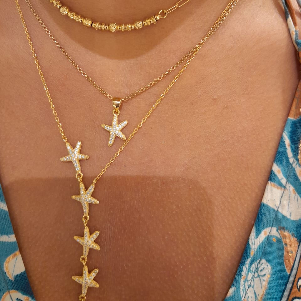Y-Starfish Necklace