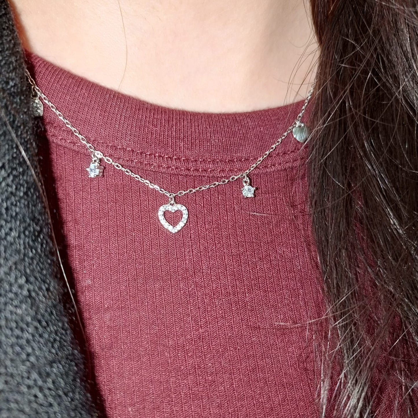 Heart Charms Necklace