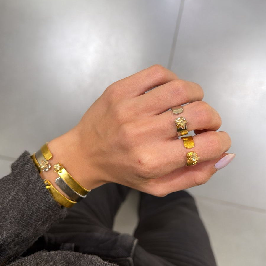 Swarovski Star Stone Ring