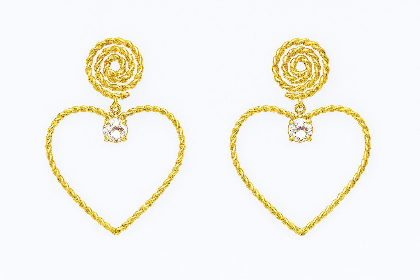 Torsade Heart Earrings