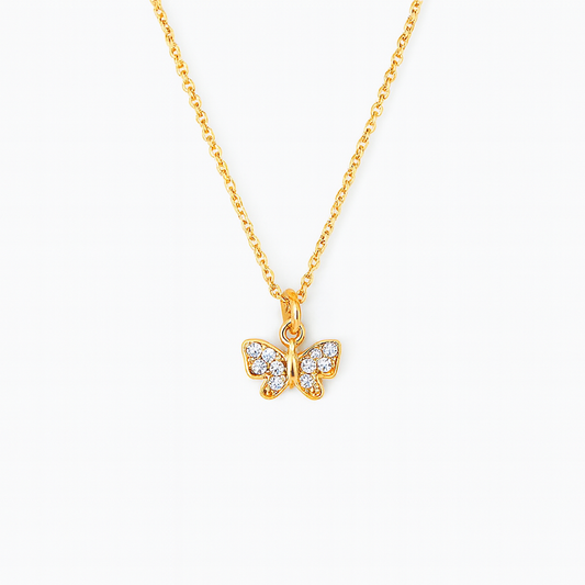 Tiny Butterfly Necklace