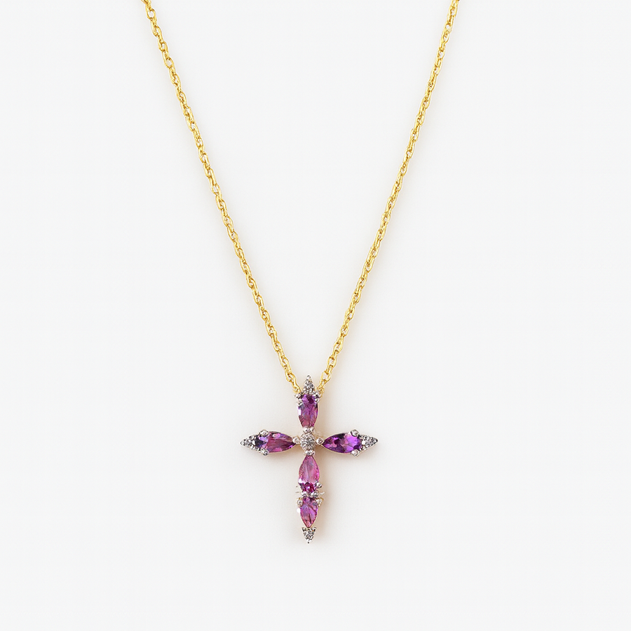 Royal Cross Necklace
