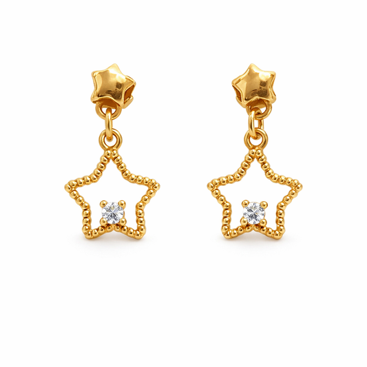 Star Dangle Earrings