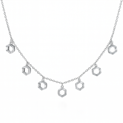 Hexagon Chain Necklace