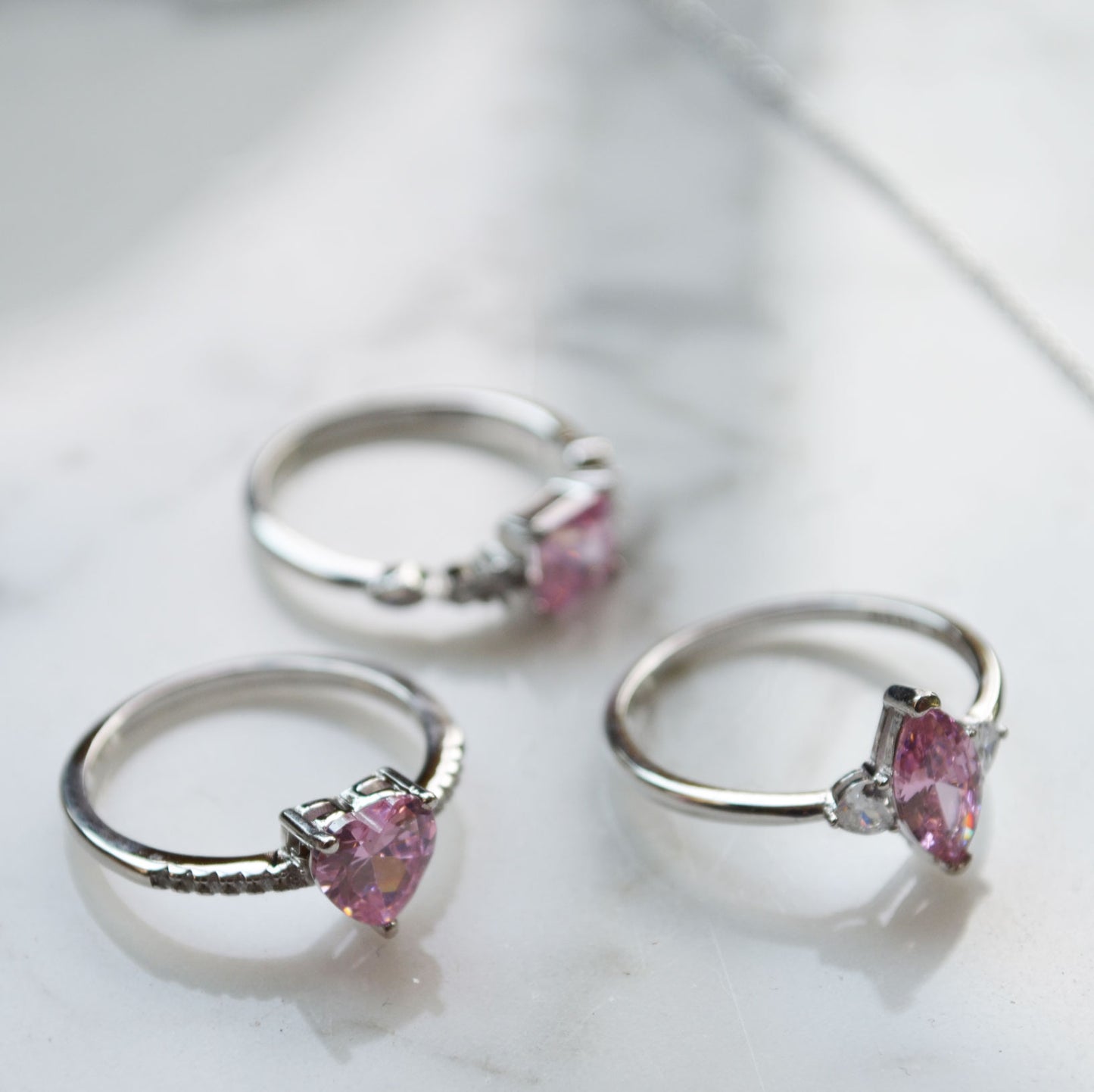 Pink Marquise ring