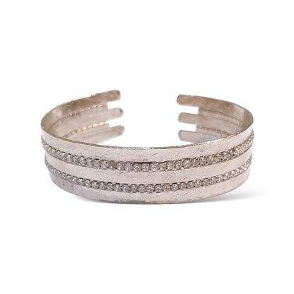 Chunky Zircon Bangle