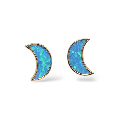Moon Opal Studs