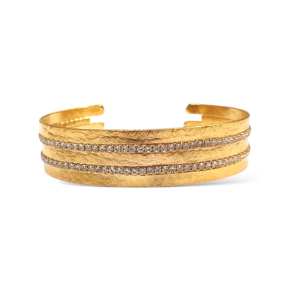 Chunky Zircon Bangle