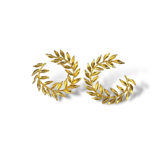 Plain Laurel Earrings