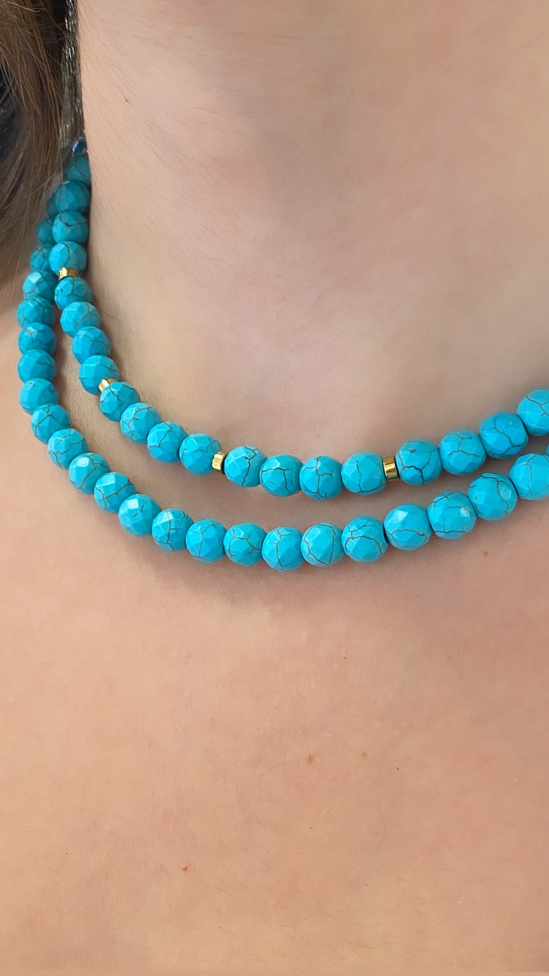 Chunky Turquoise Choker