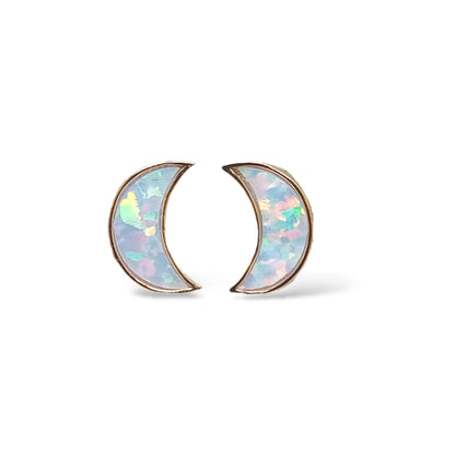Moon Opal Studs