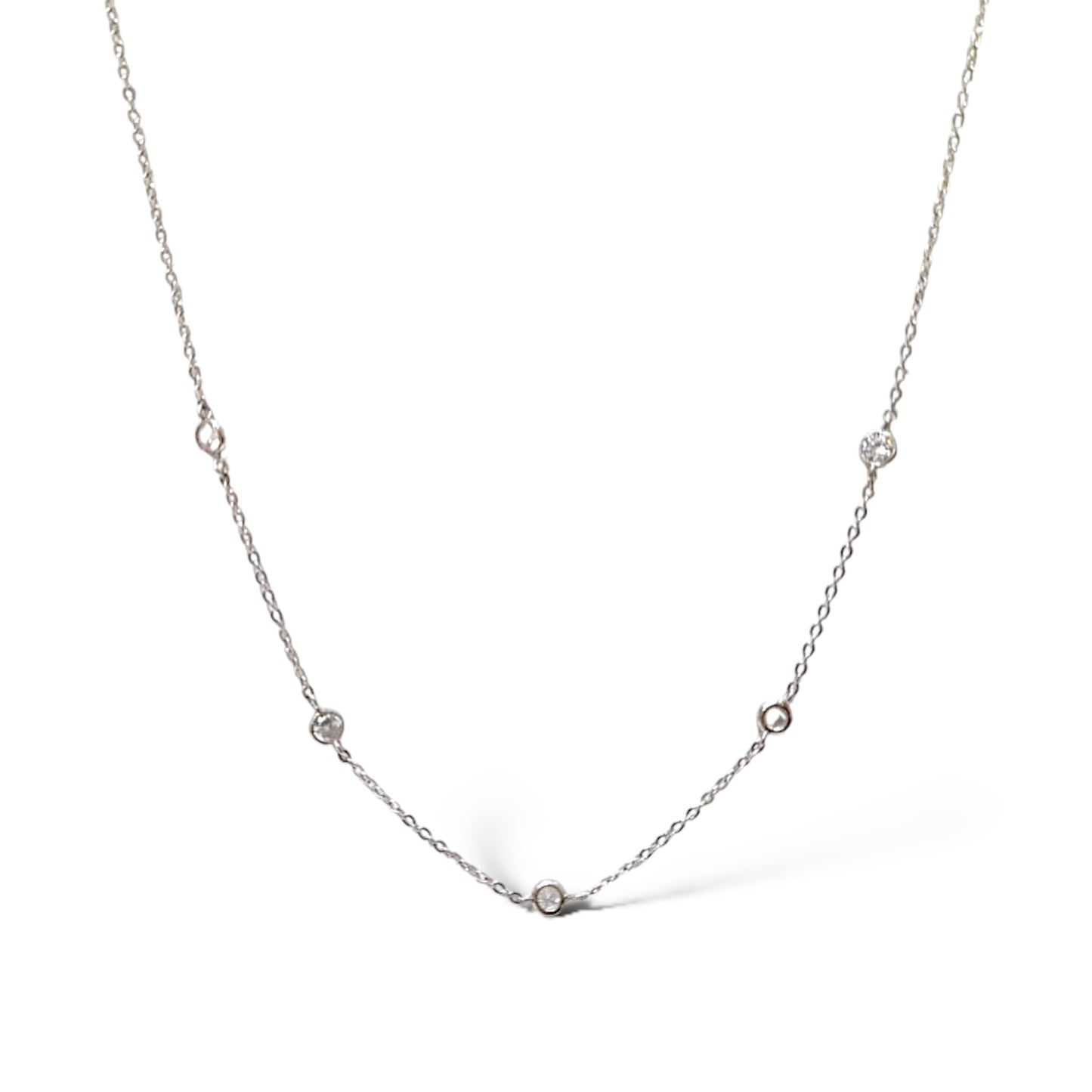 Minimalist Zircon Necklace