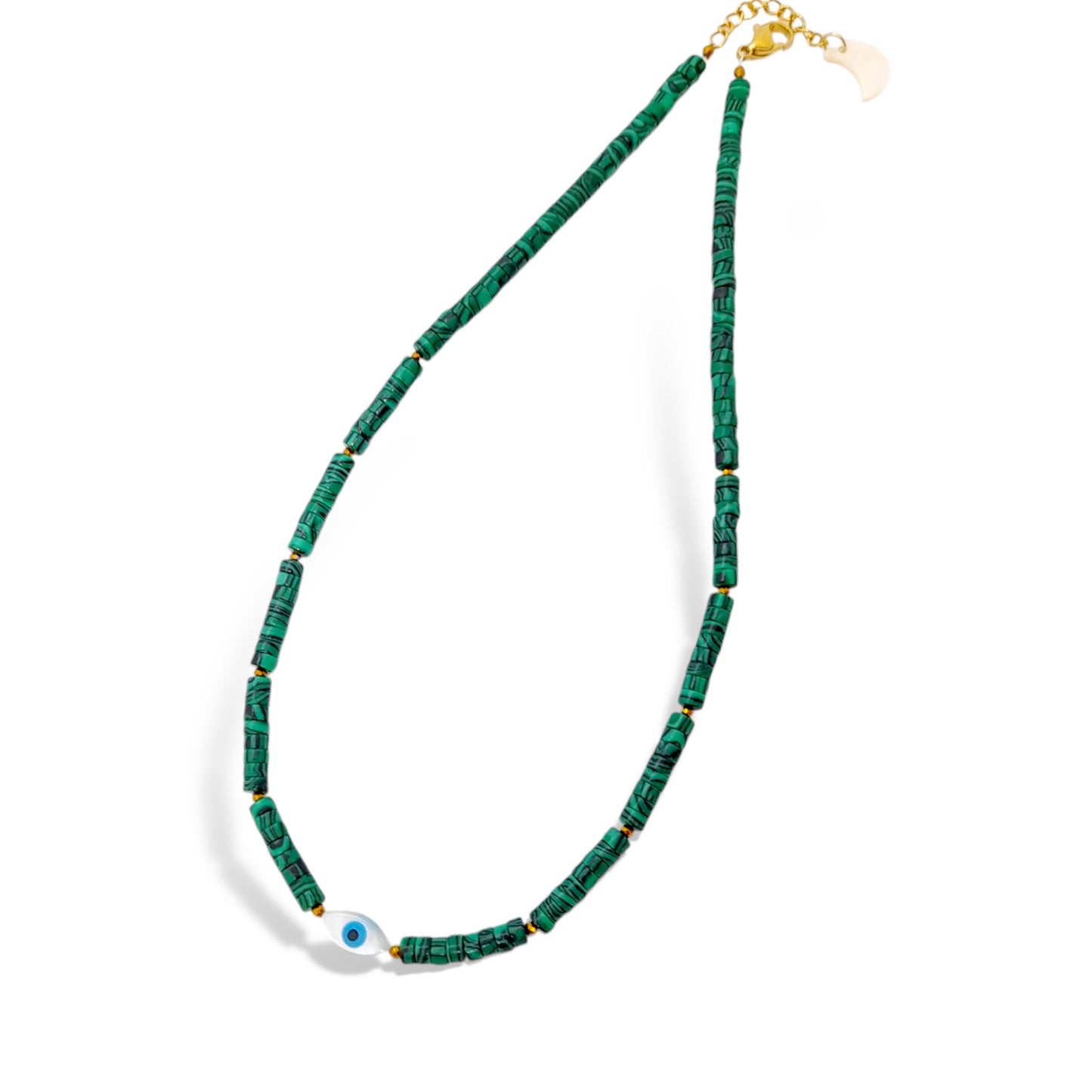 Malachite Eye Necklace