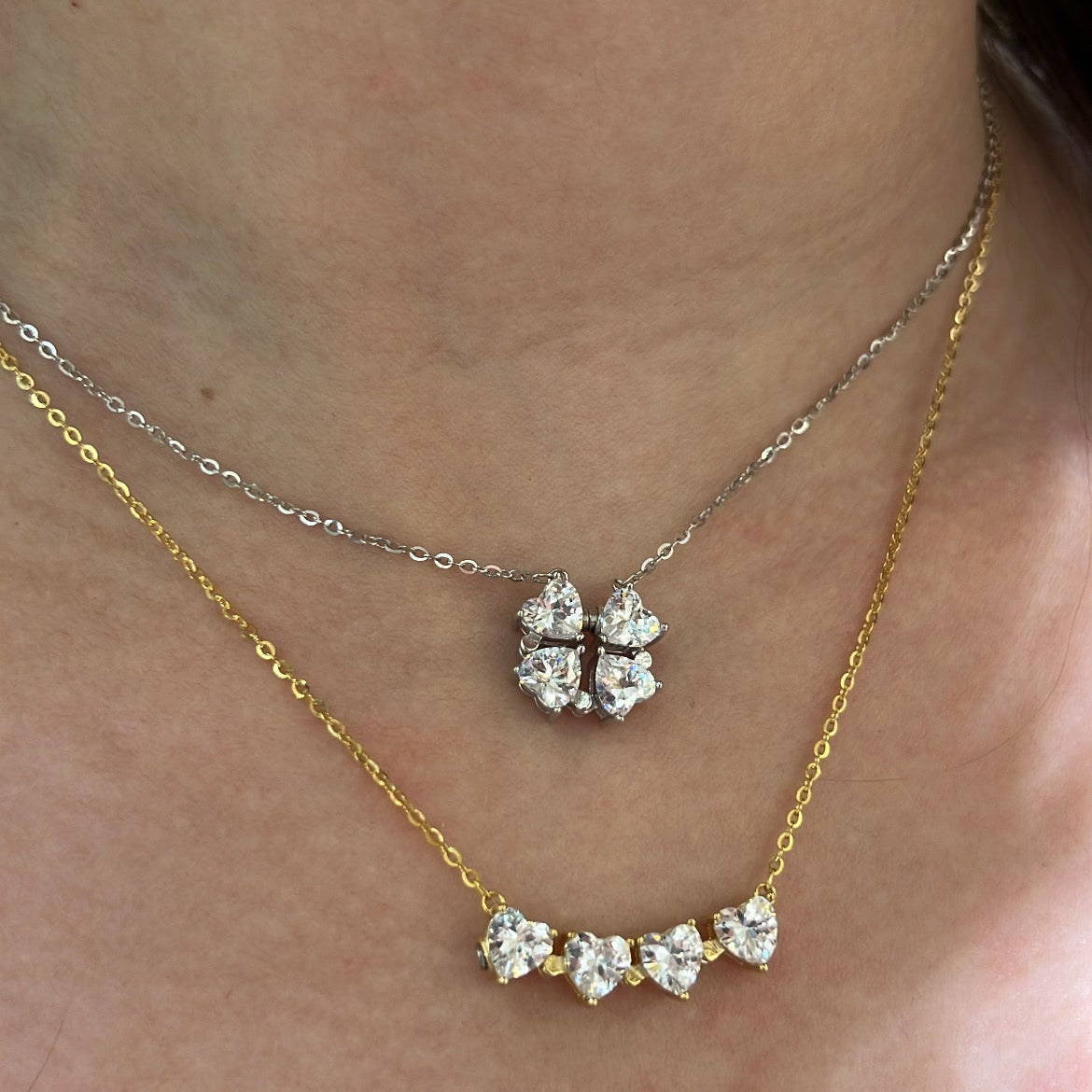 Transforming Hearts Necklace