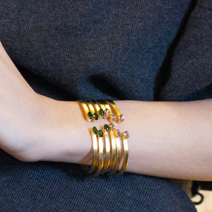 Thin Swarovski Bangle