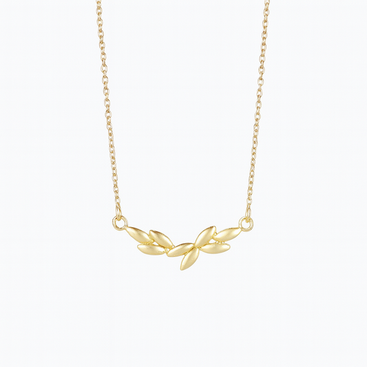 Simple Laurel Necklace