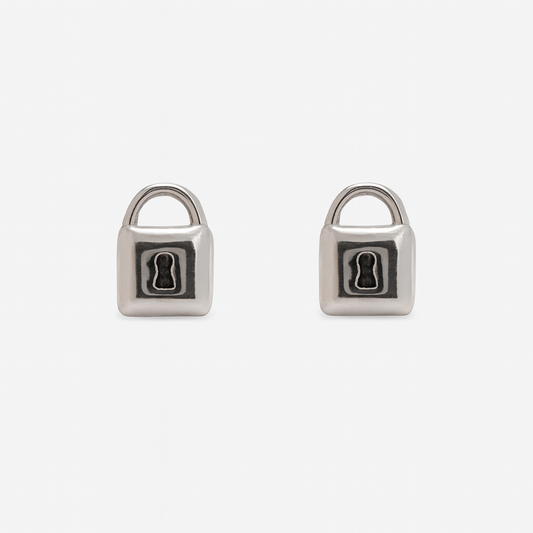 Small Lock Earrings
