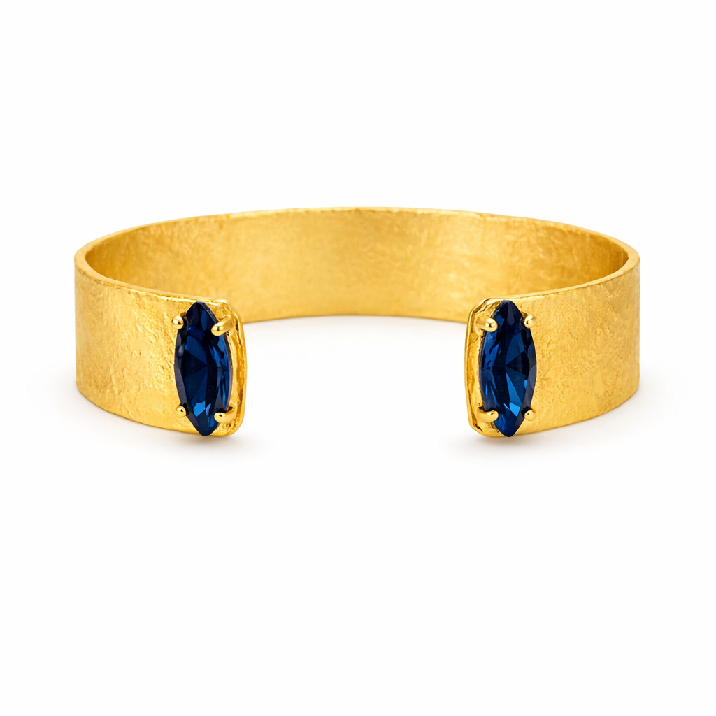 Chunky Marquise Bangle