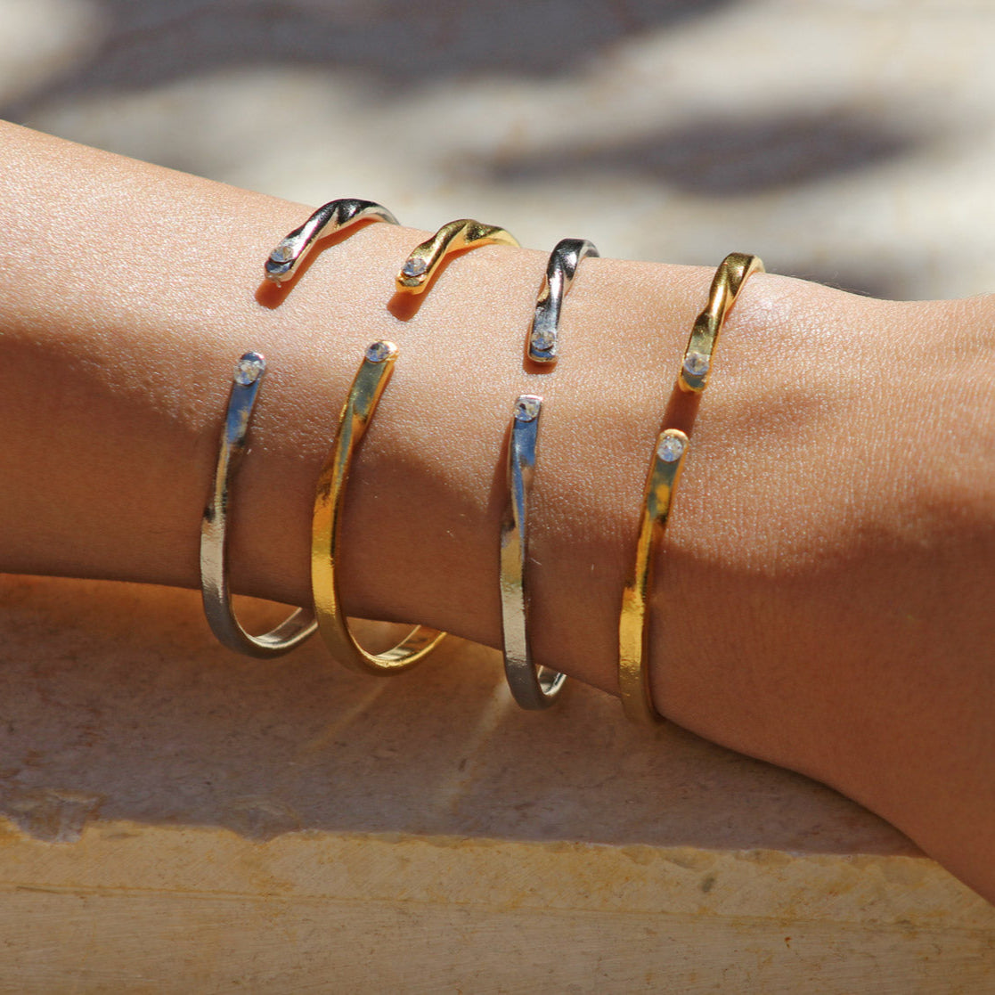 Twist Of Elegance Bangle