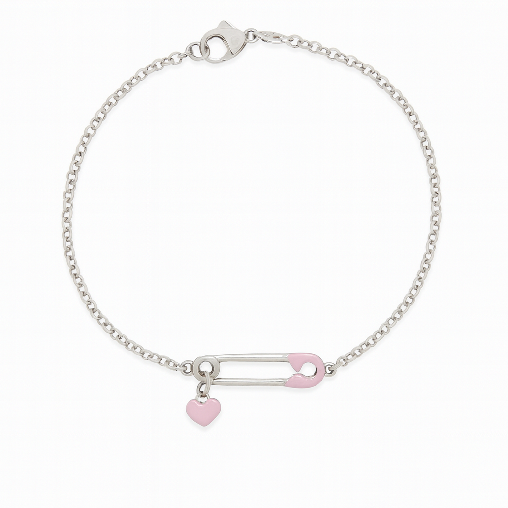 Pink Pin Bracelet
