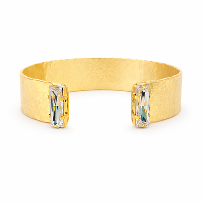Chunky Rectangle Swarovski Bangle