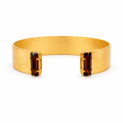 Chunky Rectangle Swarovski Bangle