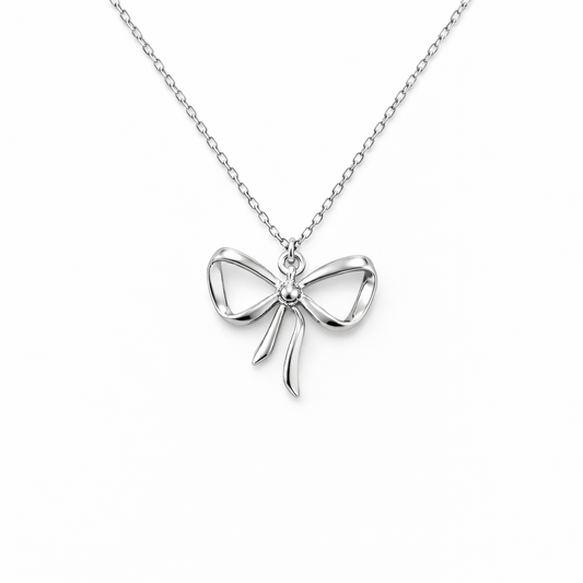 Simple Bow Necklace