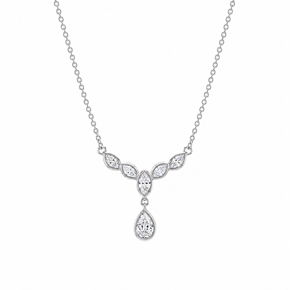 Teardrop Tiara Necklace