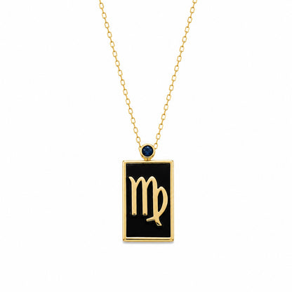Zodiac Pendants With Birthstone